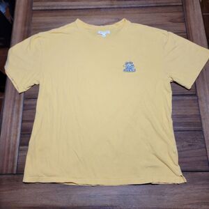 Pacsun SS Mustard Yellow Tee Embroidered "Mind Altering" - Size Large